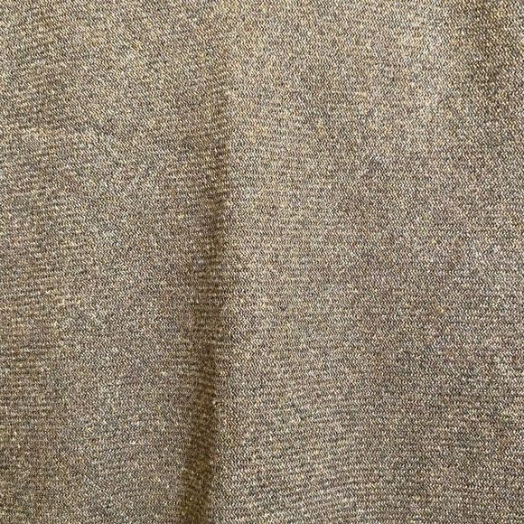 Sisley Skirt Women 6 US / EU38 Solid Green Wool Silk Blend Midi A Line - Picture 7 of 10